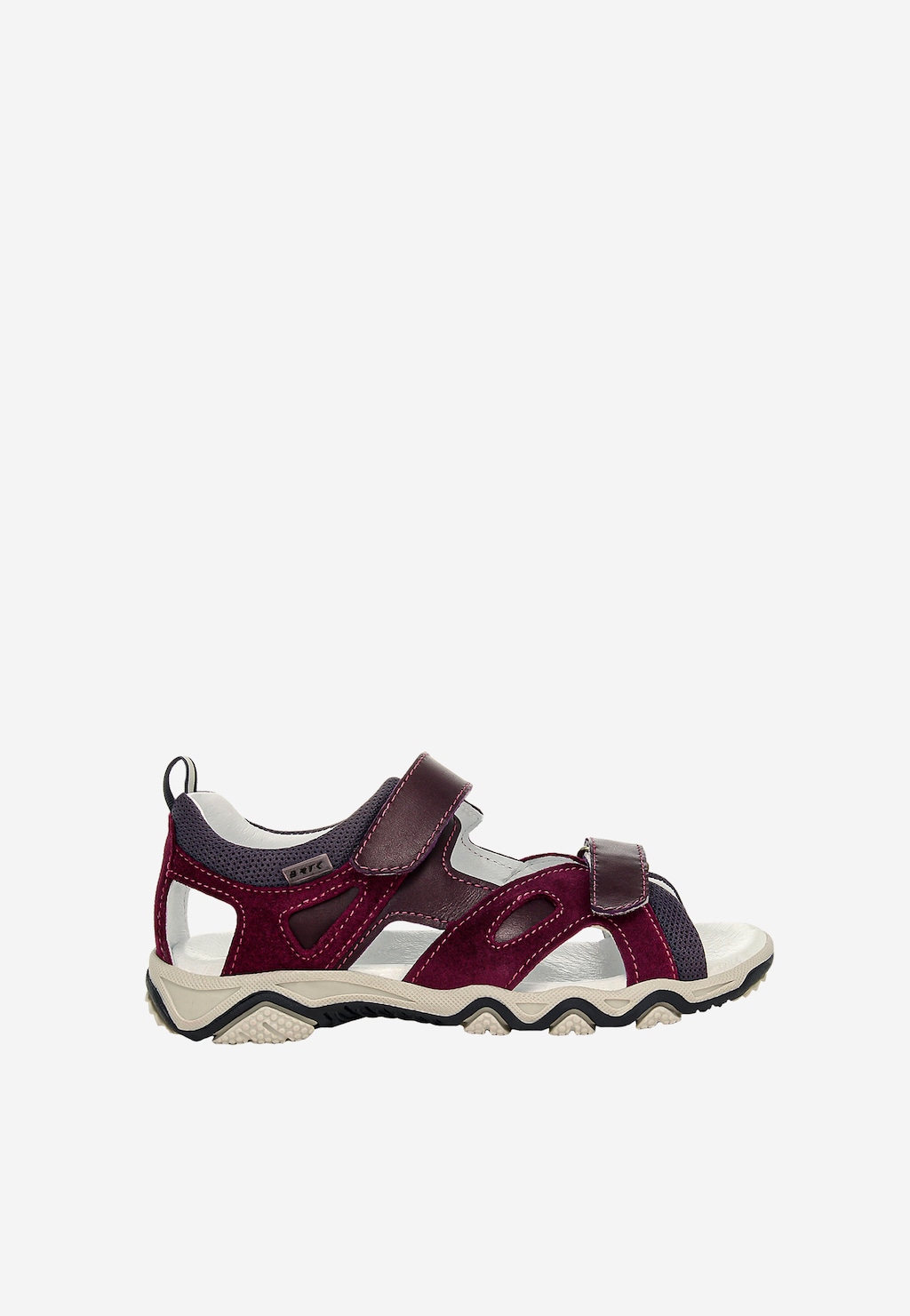 Fialovo-vínové sandály BARTEK 1669701 Widok 1