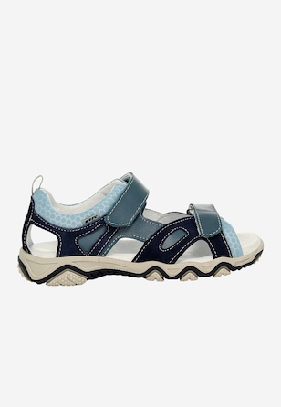 Modré sandále na suchý zips 1669702 BARTEK