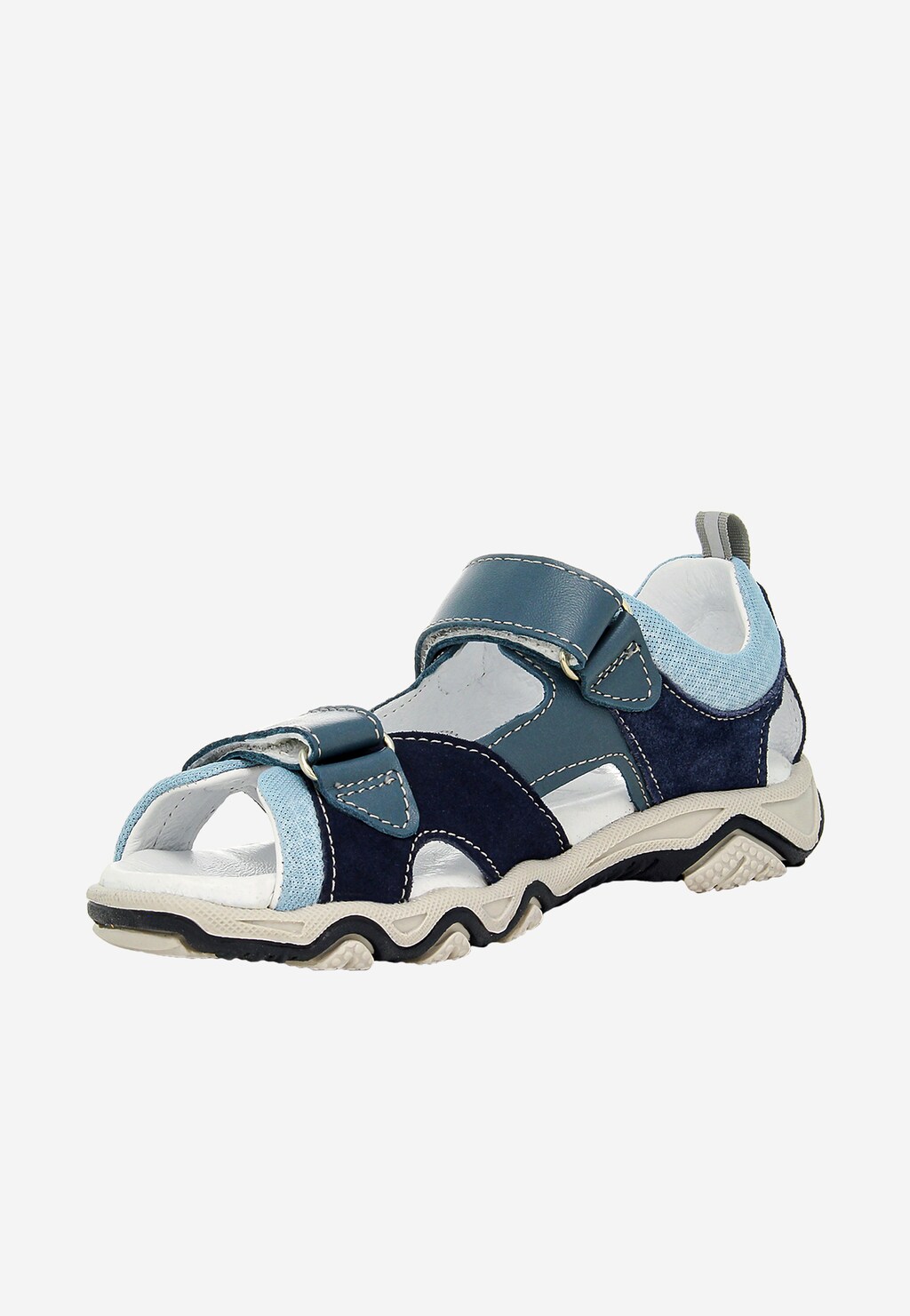 Modré sandály na suchý zip 1669702 BARTEK Widok 4