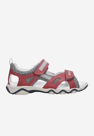 Růžovo-šedé sandály pro dívky BARTEK 1669704