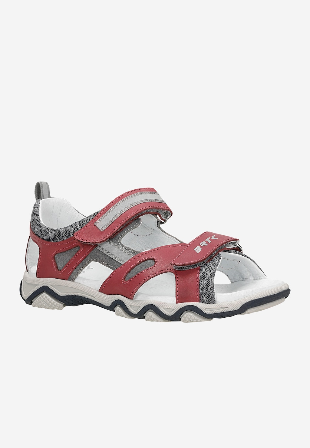 Różowo-szare sandały dla dziewczynki BARTEK 1669704 Widok 2