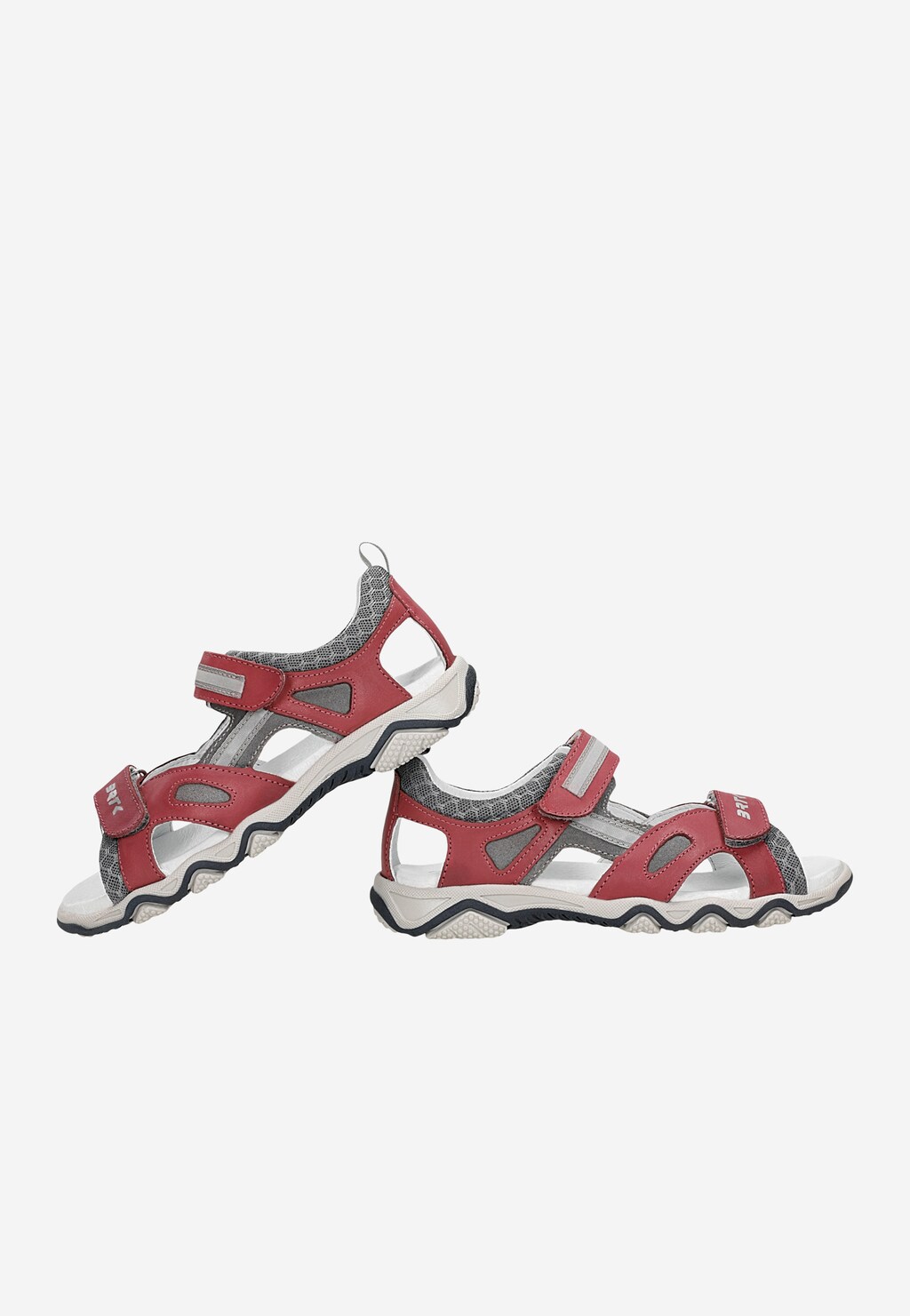 Różowo-szare sandały dla dziewczynki BARTEK 1669704 Widok 6