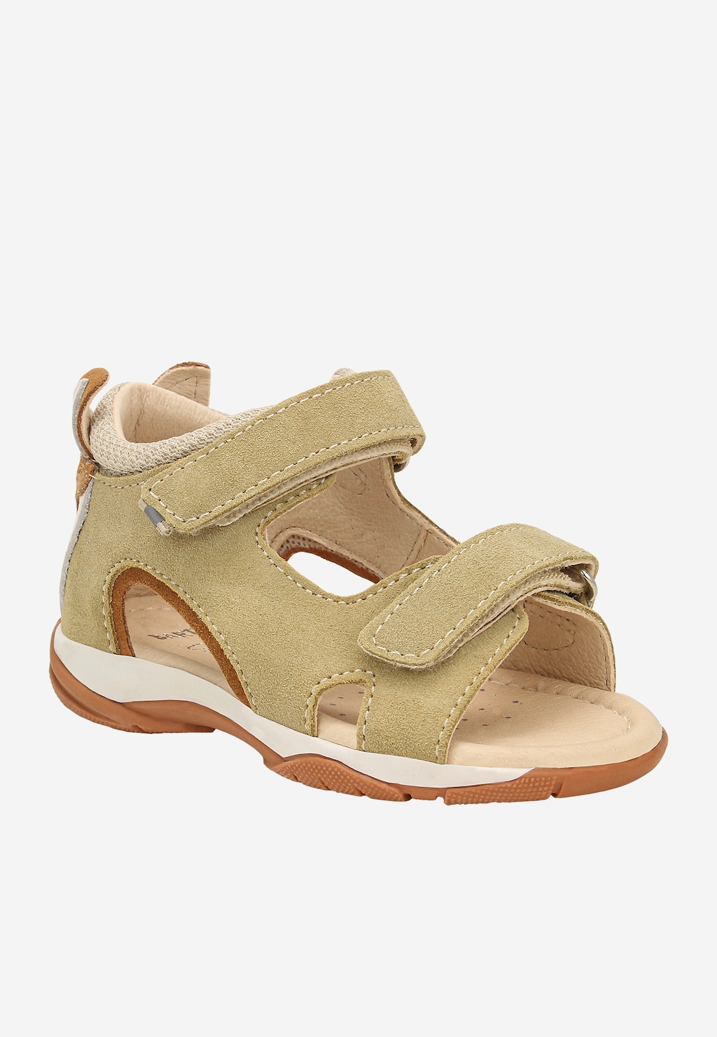 Brązowo-beżowe sandały dziecięce z aplikacją lisa BARTEK 84411-63 Widok 2