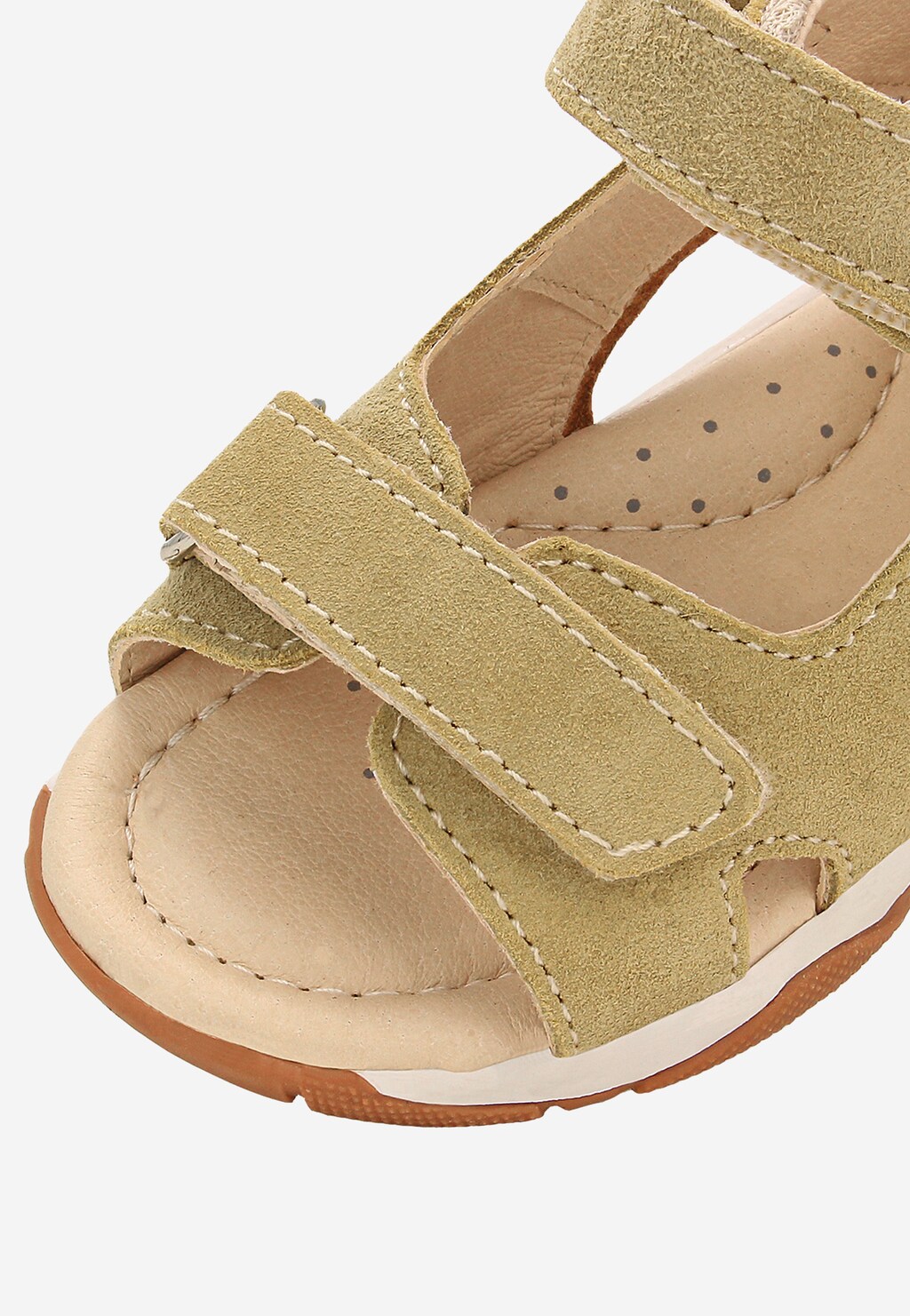 Brązowo-beżowe sandały dziecięce z aplikacją lisa BARTEK 84411-63 Widok 9