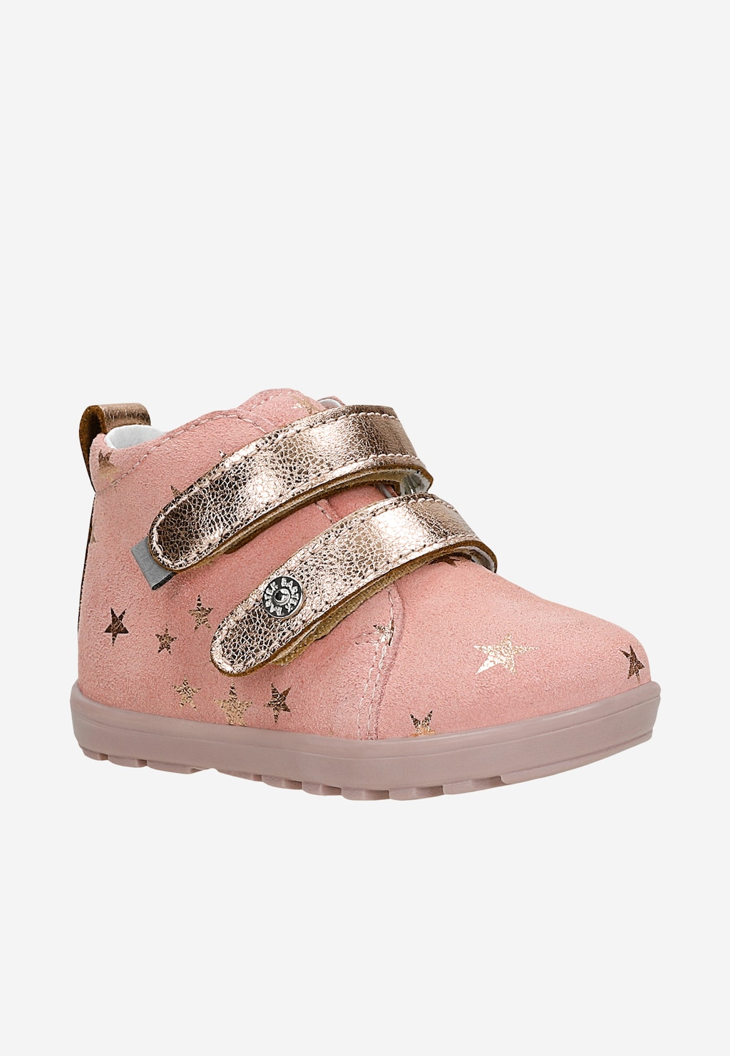 Różowe trzewiki dla dziewczynki ze złotymi elementami BARTEK 86315-75 Widok 2
