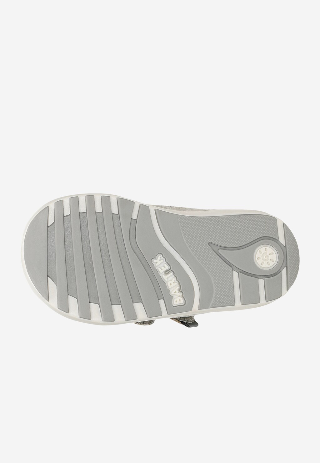 Popielate trzewiki BARTEK 86315-79 ze srebrnymi gwiazdkami Widok 5