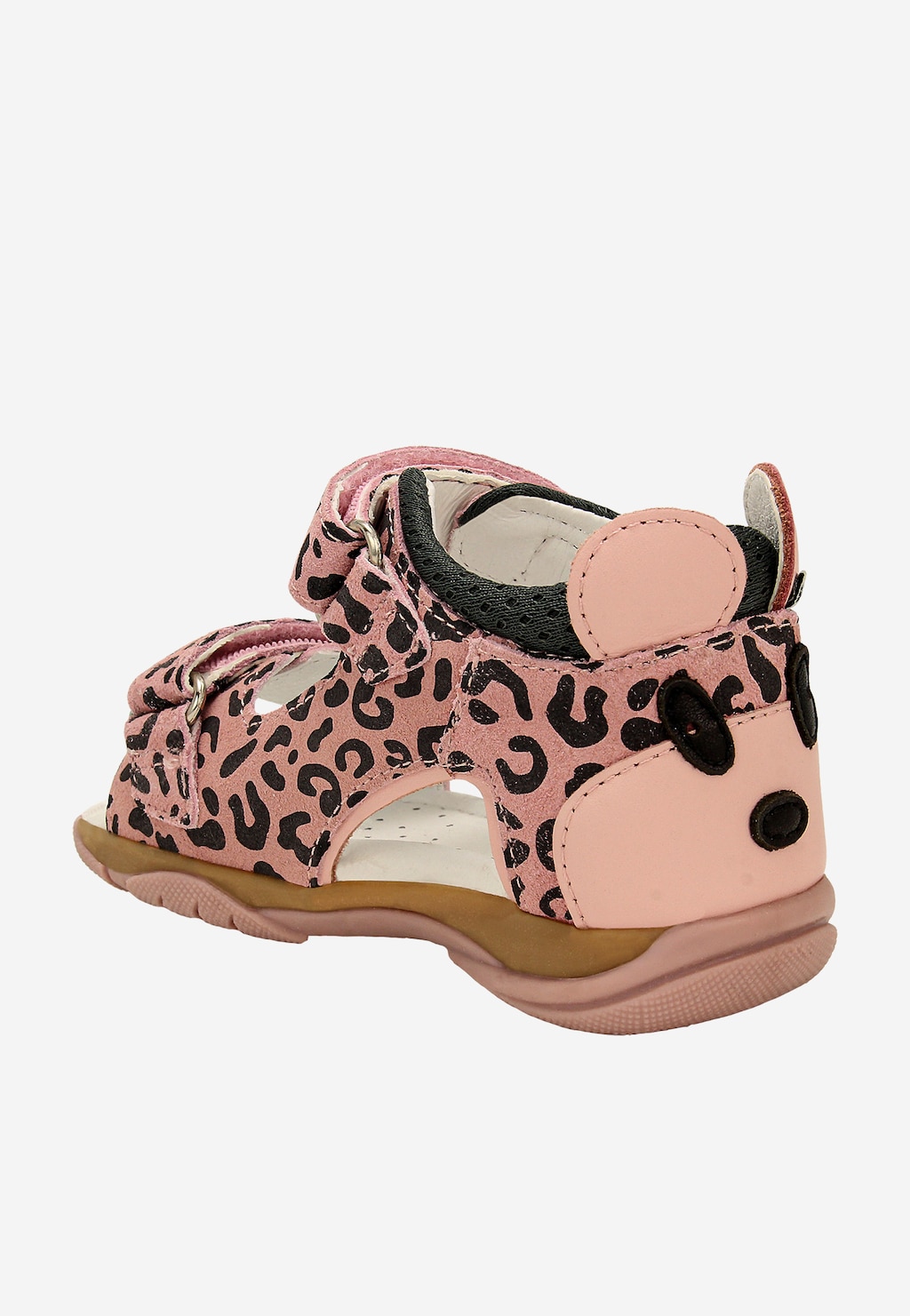 Růžové sandály s leopardím vzorem pro dívky BARTEK 84410-64 Widok 5