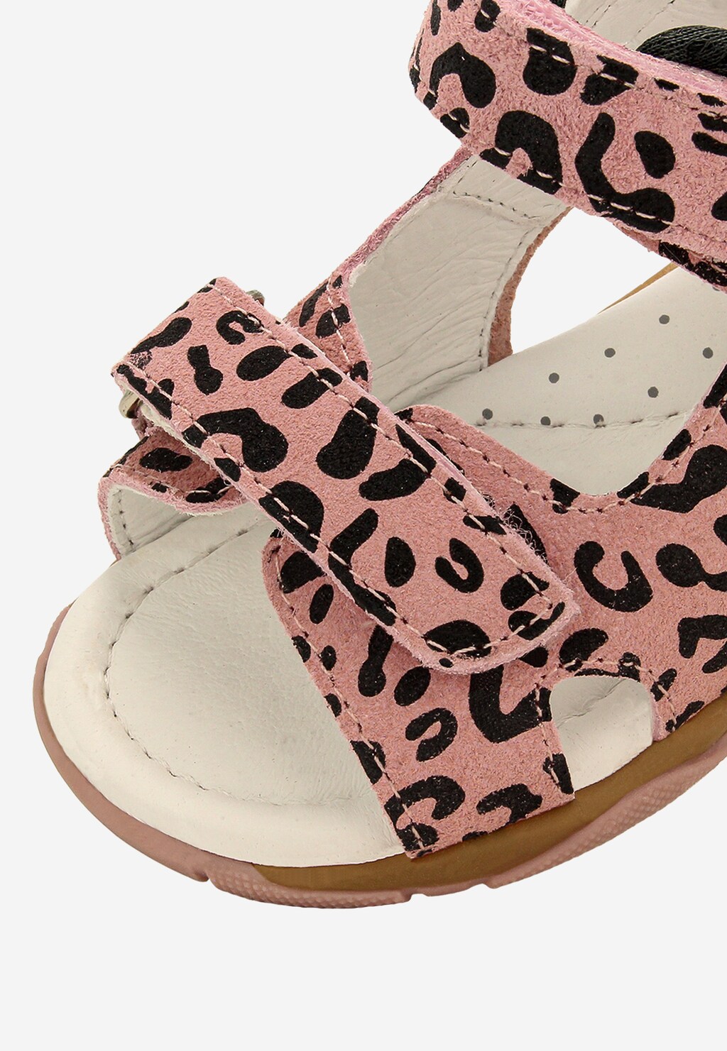 Růžové sandály s leopardím vzorem pro dívky BARTEK 84410-64 Widok 10