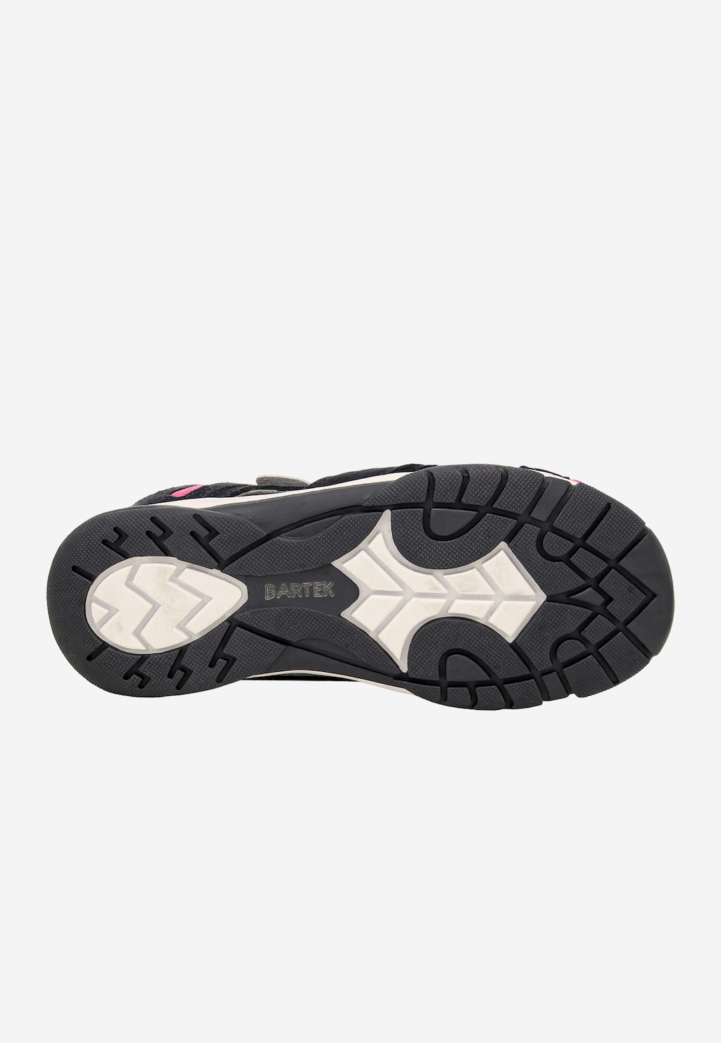 Tmavomodro-ružové sandále BARTEK 84414-65 so suchým zipsom Widok 7