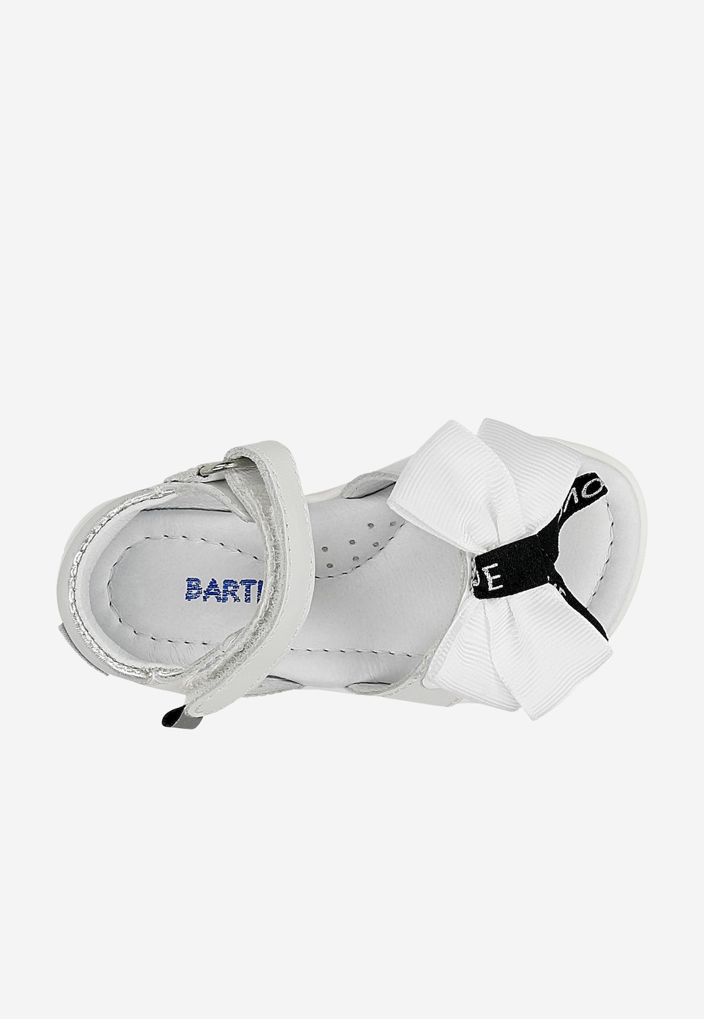 Sandály BARTEK 11534002, pro dívky, bílé Widok 5