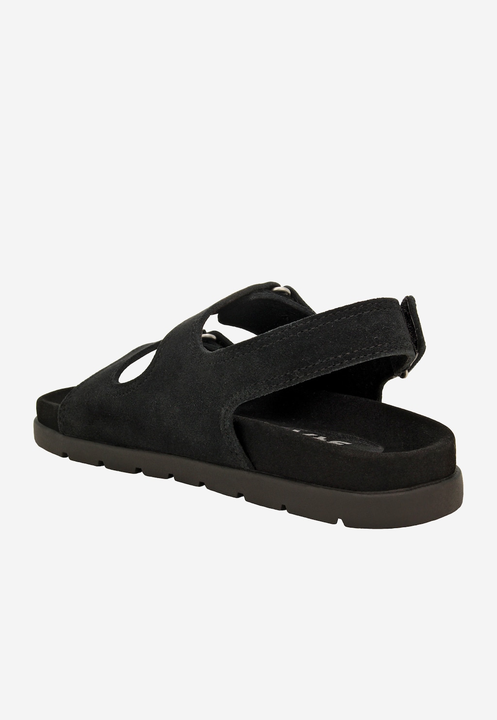 Čierne sandále s podšívkou z mikrovlákna BARTEK 89000-11 Widok 5