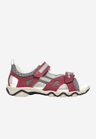 Ružové sandále pre dievčatko s reflexným prvkom na remienku BARTEK 19697-04