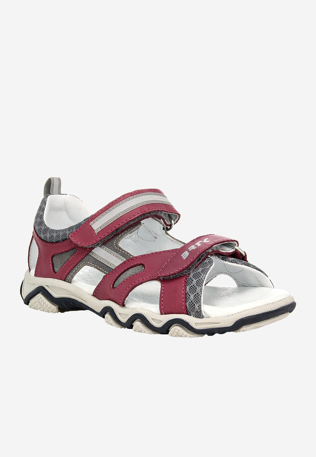 Ružové sandále pre dievčatko s reflexným prvkom na remienku BARTEK 19697-04 Widok 3