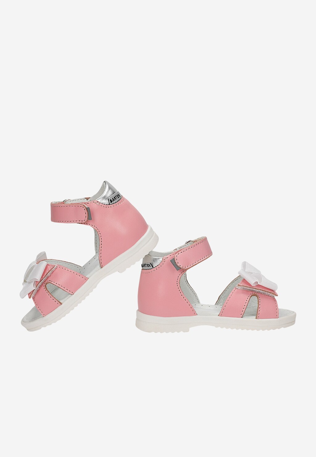 Sandále BARTEK 11534005, pre dievčatá, ružové Widok 7