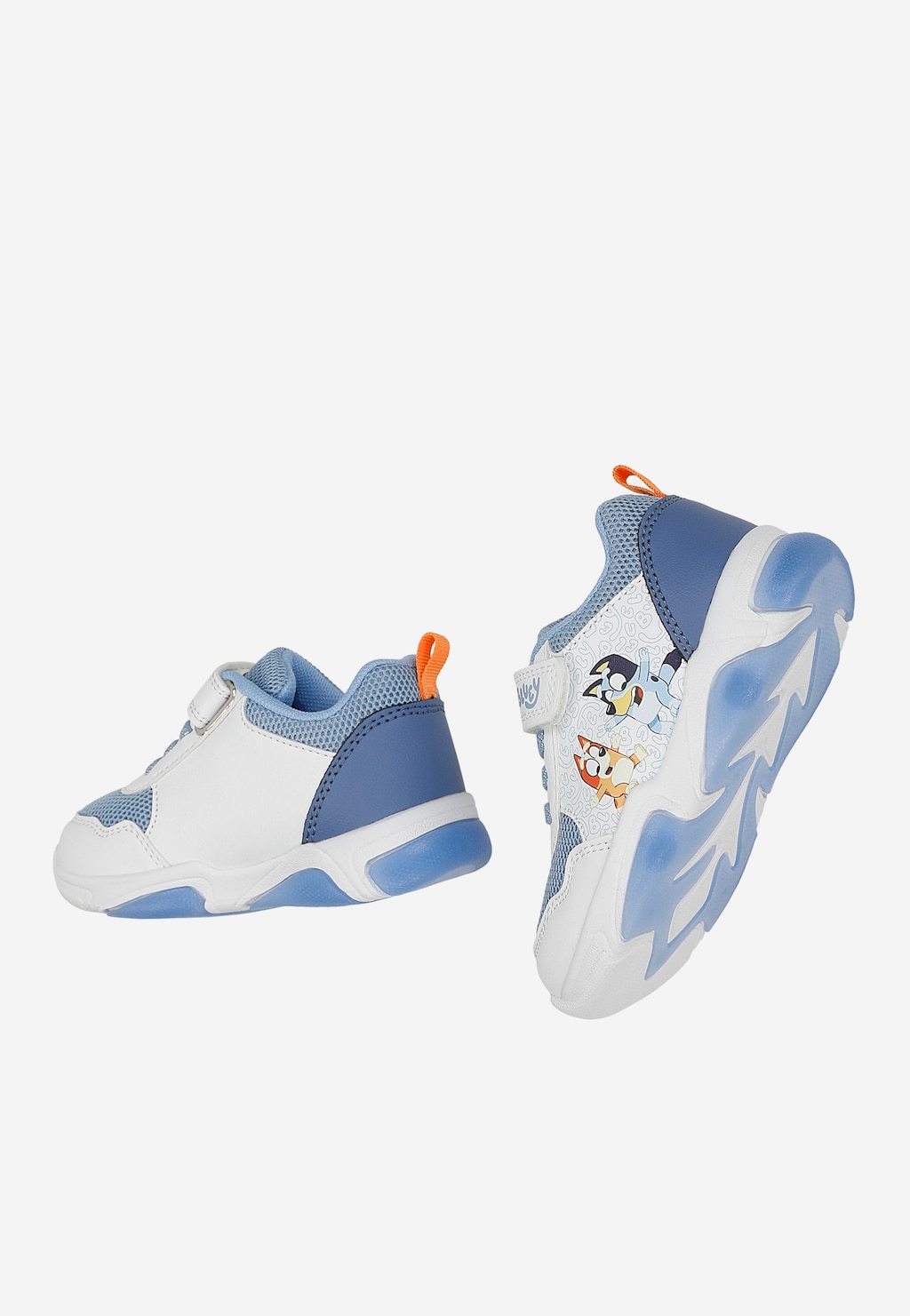 Biało-niebieskie sneakersy dziecięce Bluey BARTEK Widok 7