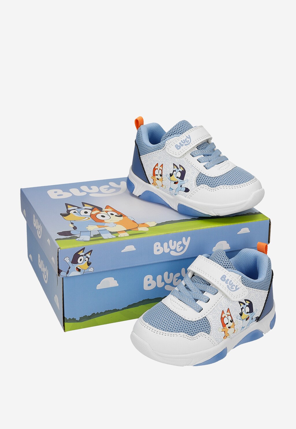 Biało-niebieskie sneakersy dziecięce Bluey BARTEK Widok 8