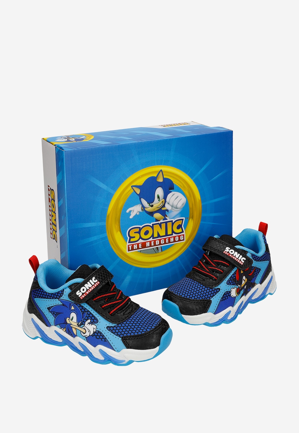 Niebiesko-czarne sneakersy Sonic BARTEK 87029-46 Widok 8