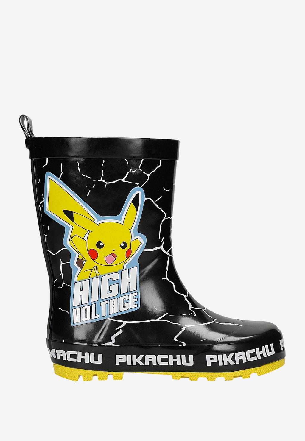 Czarne kalosze dziecięce Pikachu BARTEK 86702-11 Widok 1
