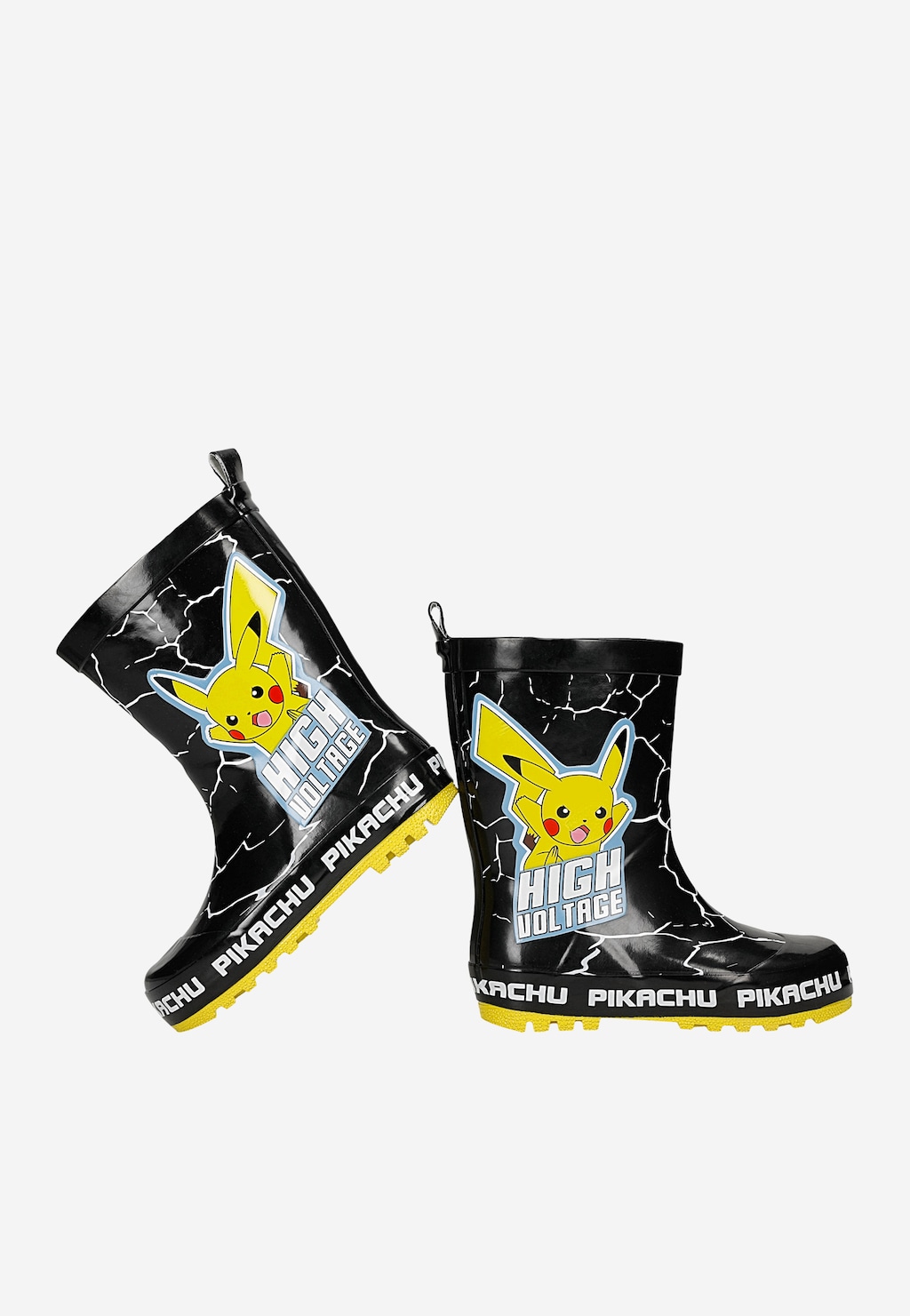 Czarne kalosze dziecięce Pikachu BARTEK 86702-11 Widok 6