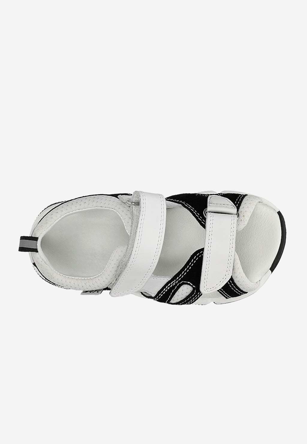 Sandále BARTEK 16119003, pre chlapcov, čierno-biele Widok 5