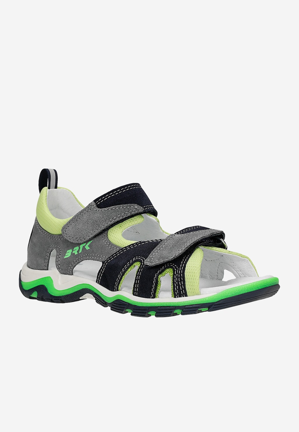 Sandály BARTEK 19187-005, pro kluky, tmavě modro-šedé Widok 3