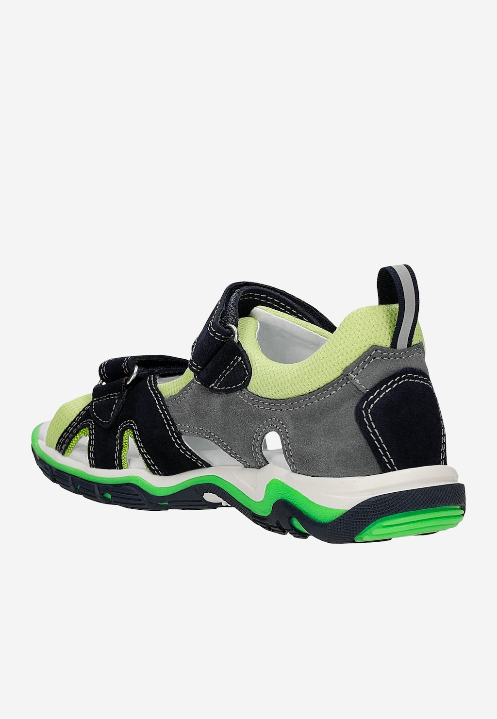 Sandály BARTEK 19187-005, pro kluky, tmavě modro-šedé Widok 4