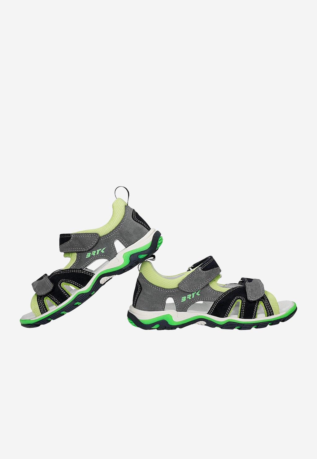 Sandály BARTEK 19187-005, pro kluky, tmavě modro-šedé Widok 7