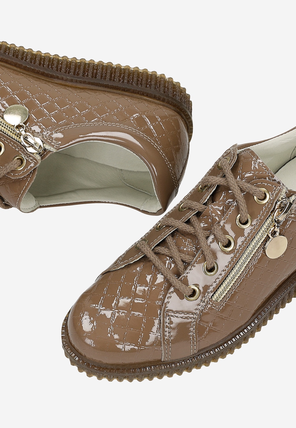 Polobotky BARTEK W-98618/SZ/1HJ, pro dívky, káva s mlékem Widok 8