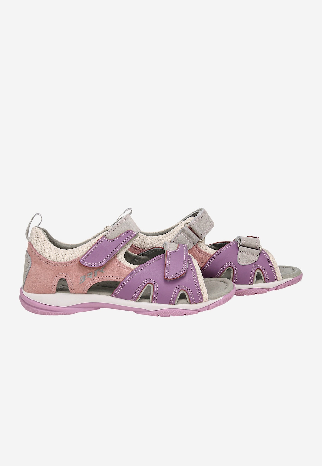 Růžovo-fialové sandály pro holčičky na suchý zip BARTEK 84413-85 Widok 8