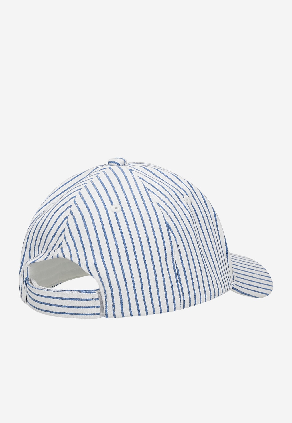 Biela šiltovka pre deti s modrými prúžkami BARTEK 85610-19 Widok 4