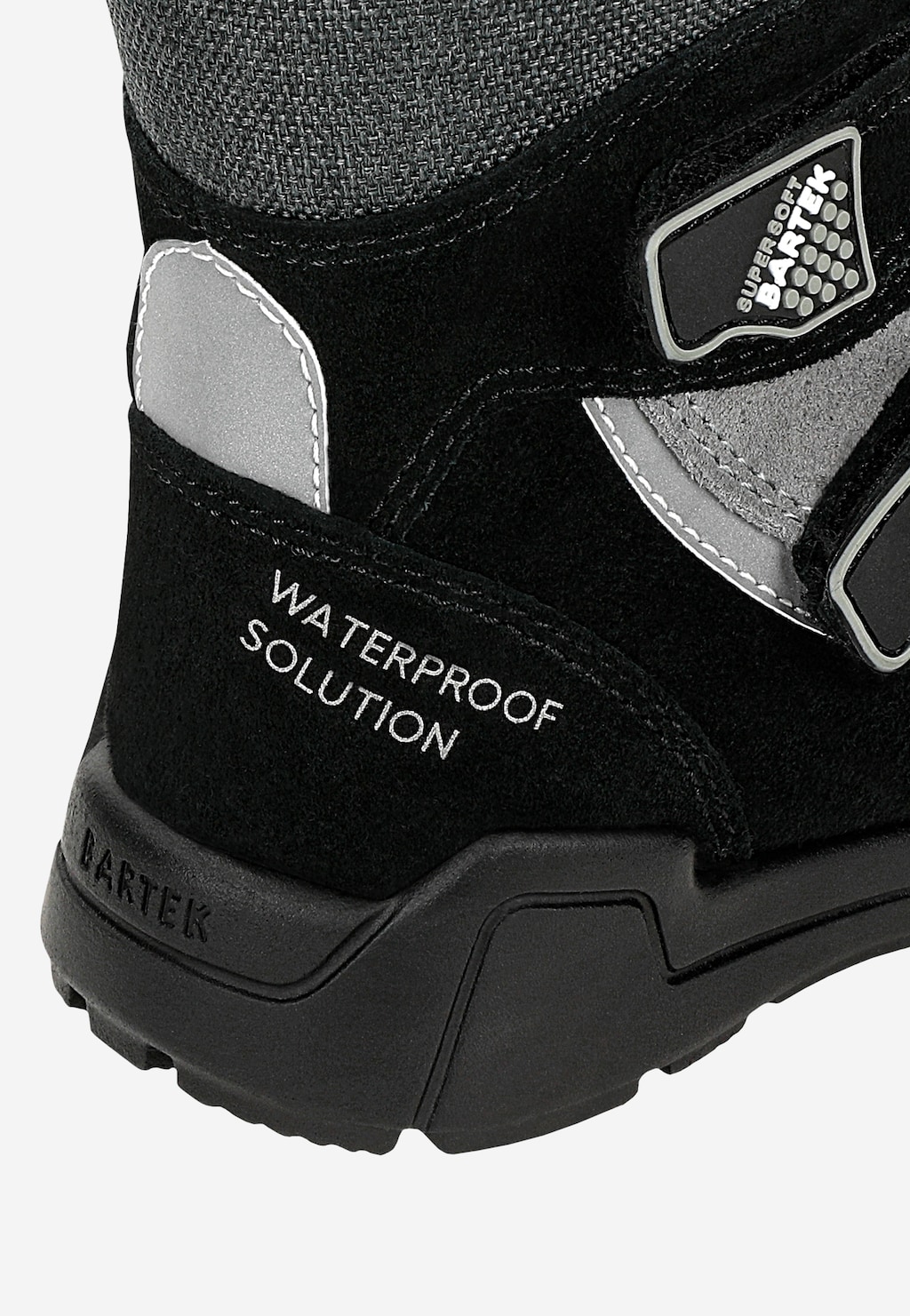 Kotníkové boty BARTEK 88006-71, černo-šedé Widok 8