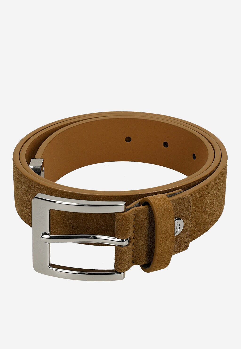 Brązowy pasek damski z dwoiny 93136-64 Widok 5