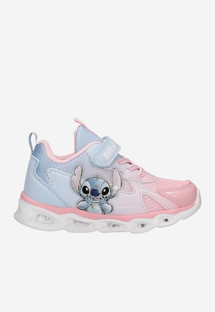 Niebiesko-różowe sneakersy Stitch ze świecącą podeszwą BARTEK 87038-15