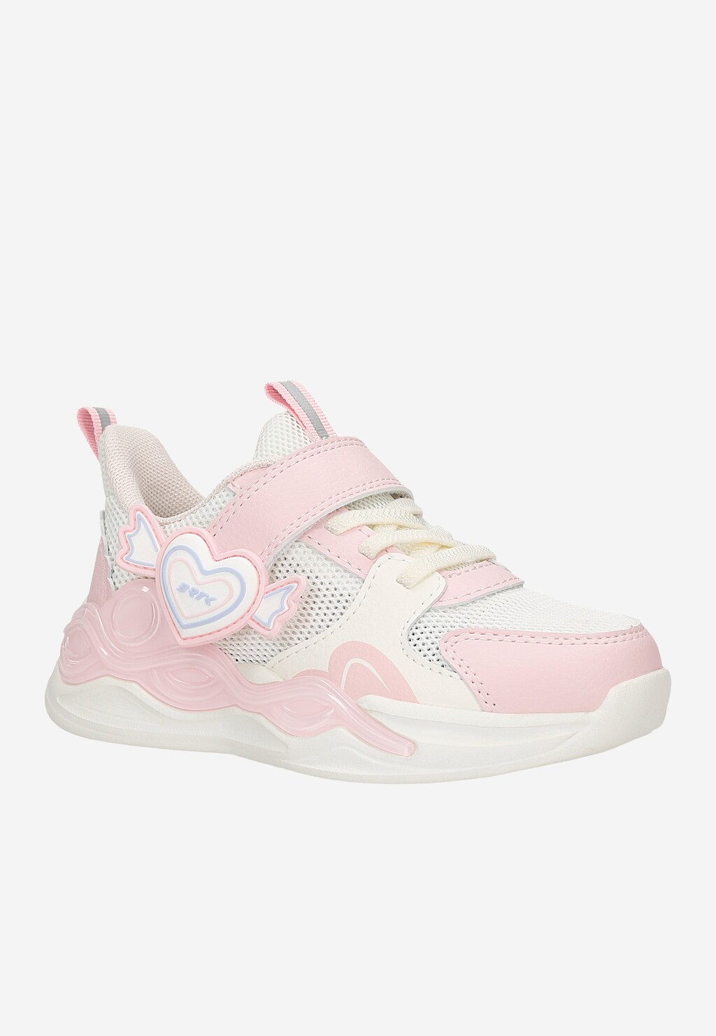 Biało-różowe sneakersy dziewczęce BARTEK 87016-15 Widok 2