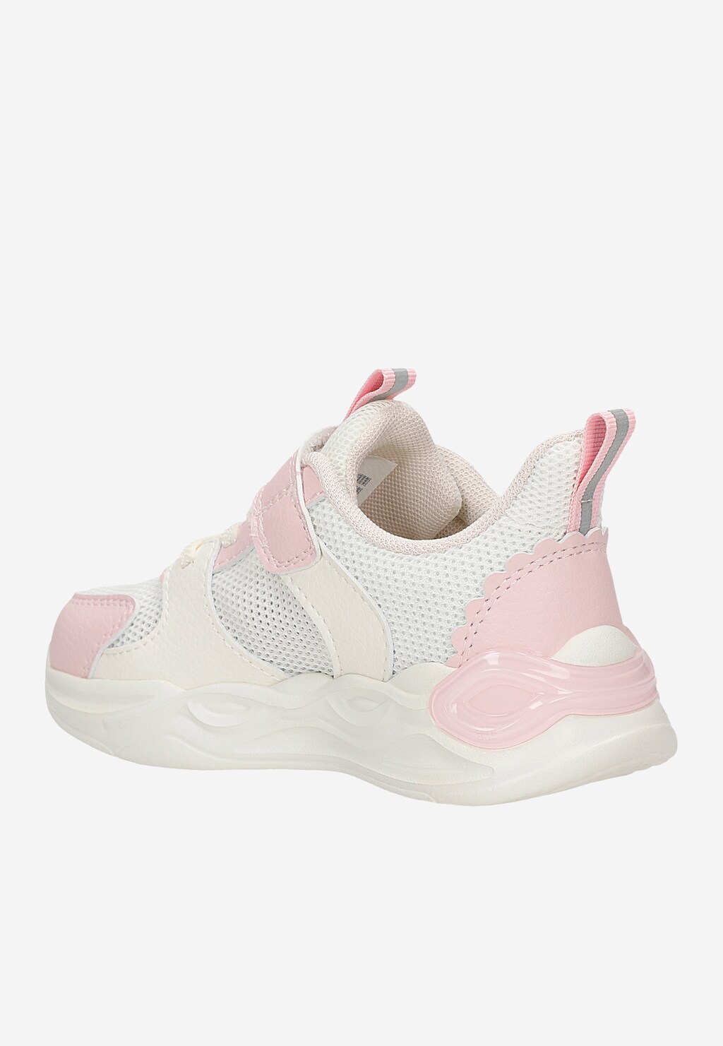 Biało-różowe sneakersy dziewczęce BARTEK 87016-15 Widok 3