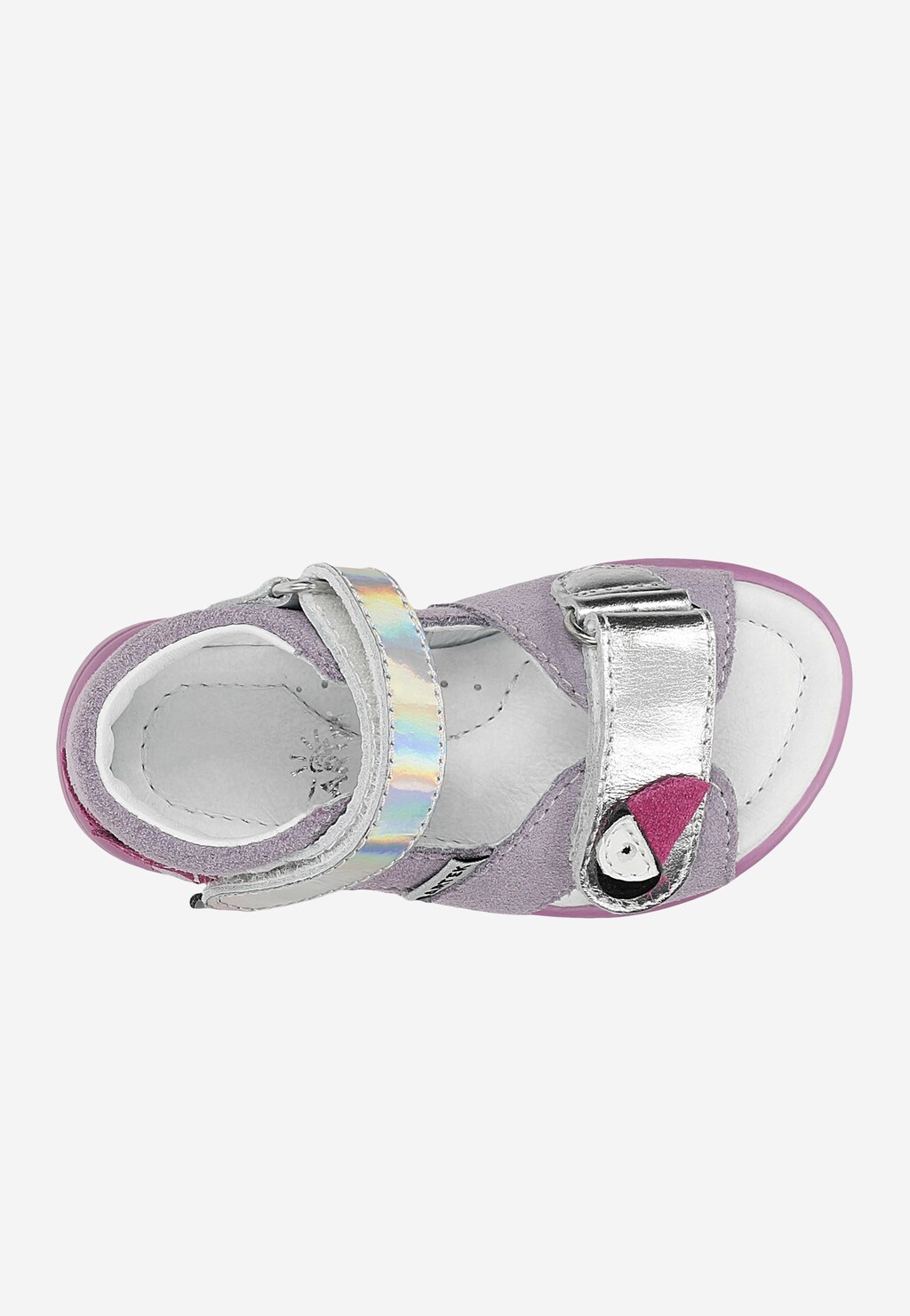 Sandalen BARTEK 11227014, für Mädchen, lila-grau Ansicht 5