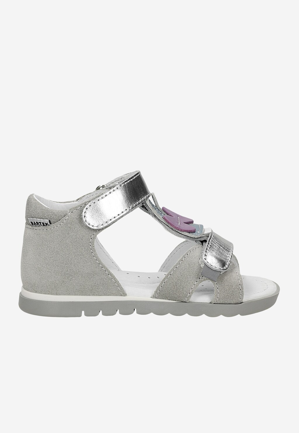 BARTEK Sandalen 11414009, für Mädchen, grau Ansicht 2