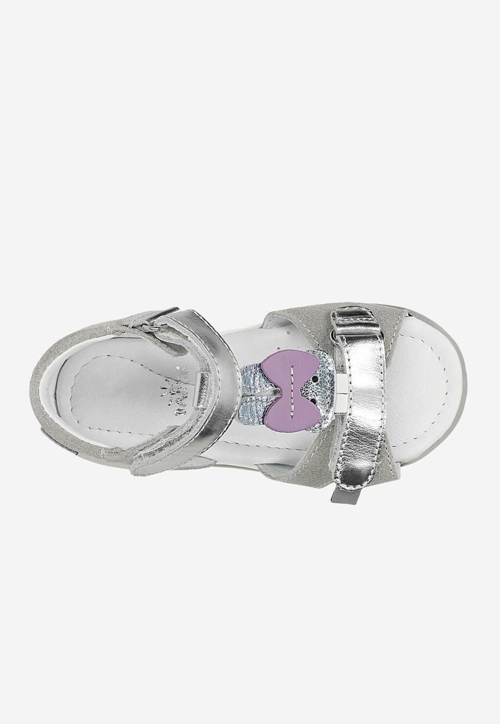 BARTEK Sandalen 11414009, für Mädchen, grau Ansicht 5