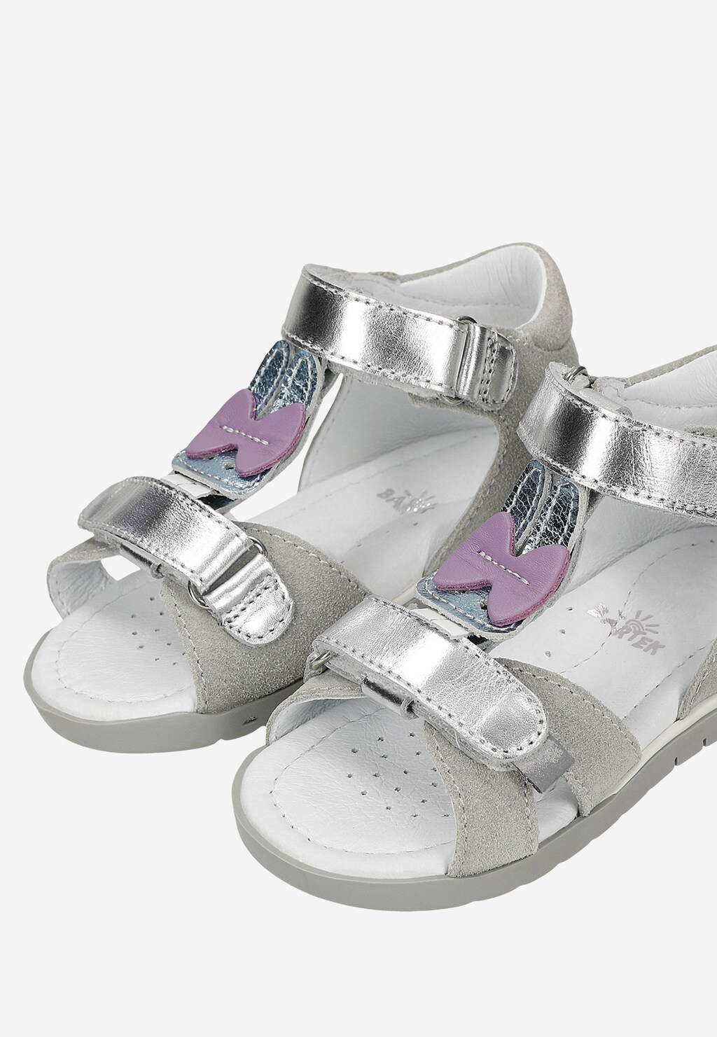 BARTEK Sandalen 11414009, für Mädchen, grau Ansicht 8