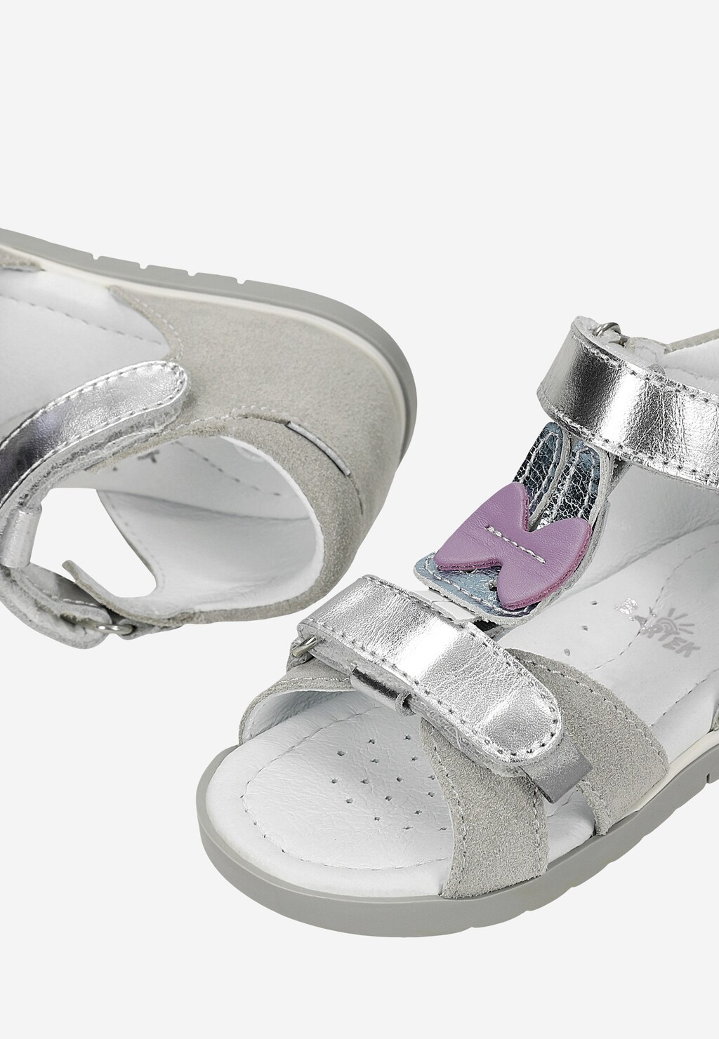 BARTEK Sandalen 11414009, für Mädchen, grau Ansicht 9