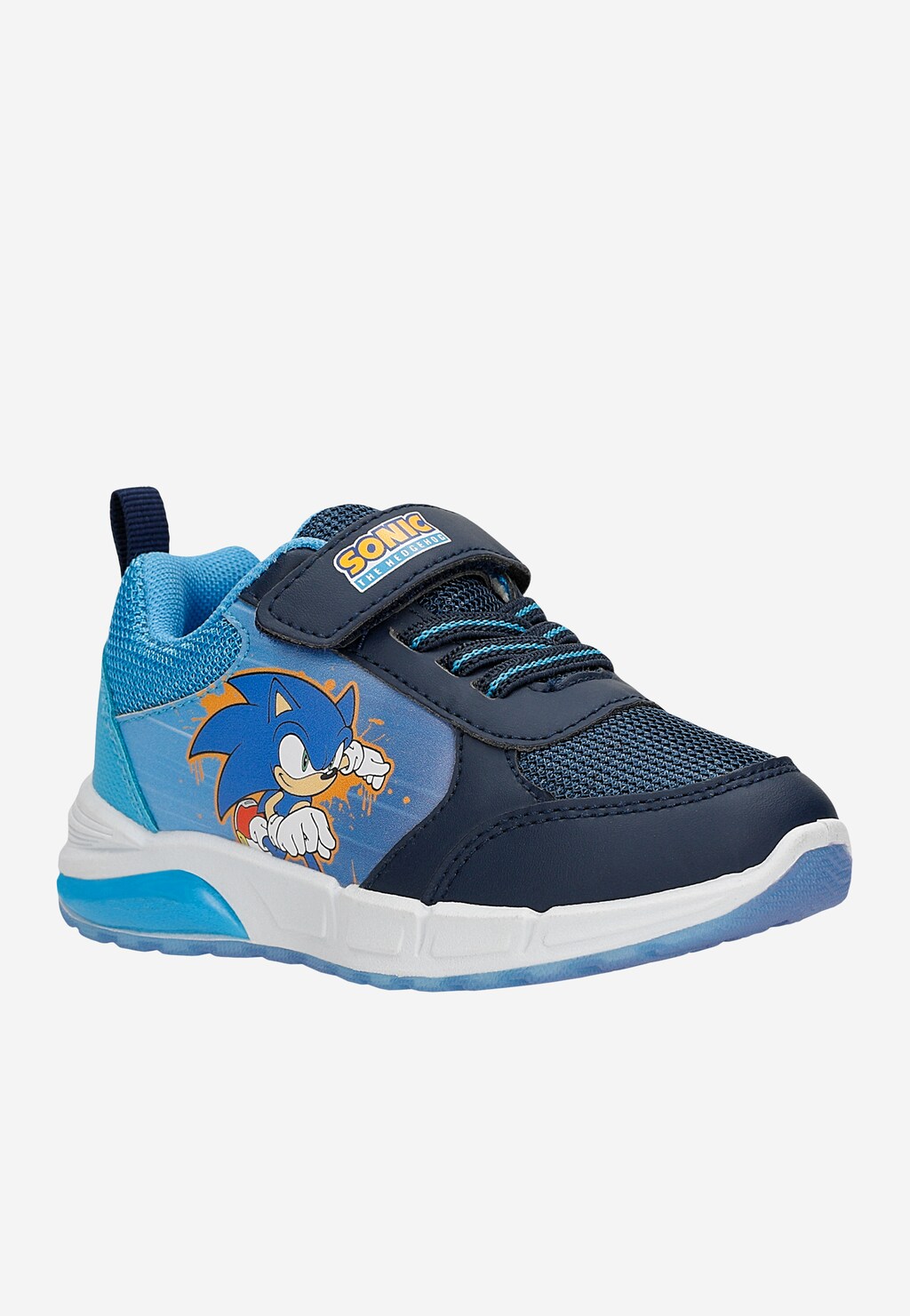 Granatowo-niebieskie sneakersy chłopięce Sonic BARTEK 87060-16 Widok 2