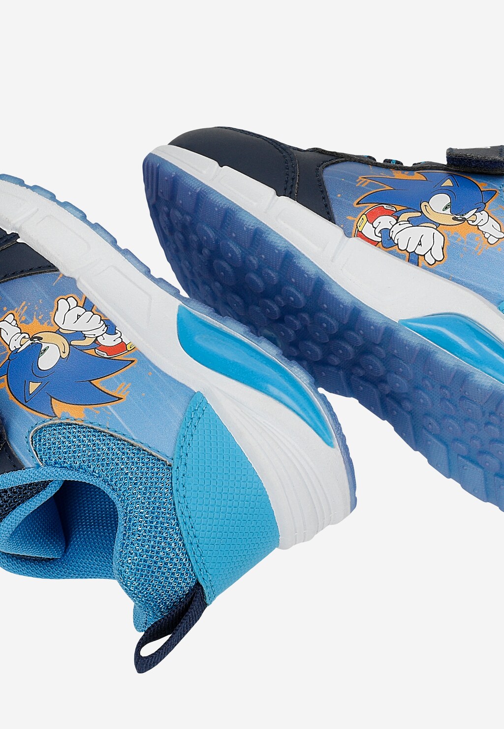 Granatowo-niebieskie sneakersy chłopięce Sonic BARTEK 87060-16 Widok 7