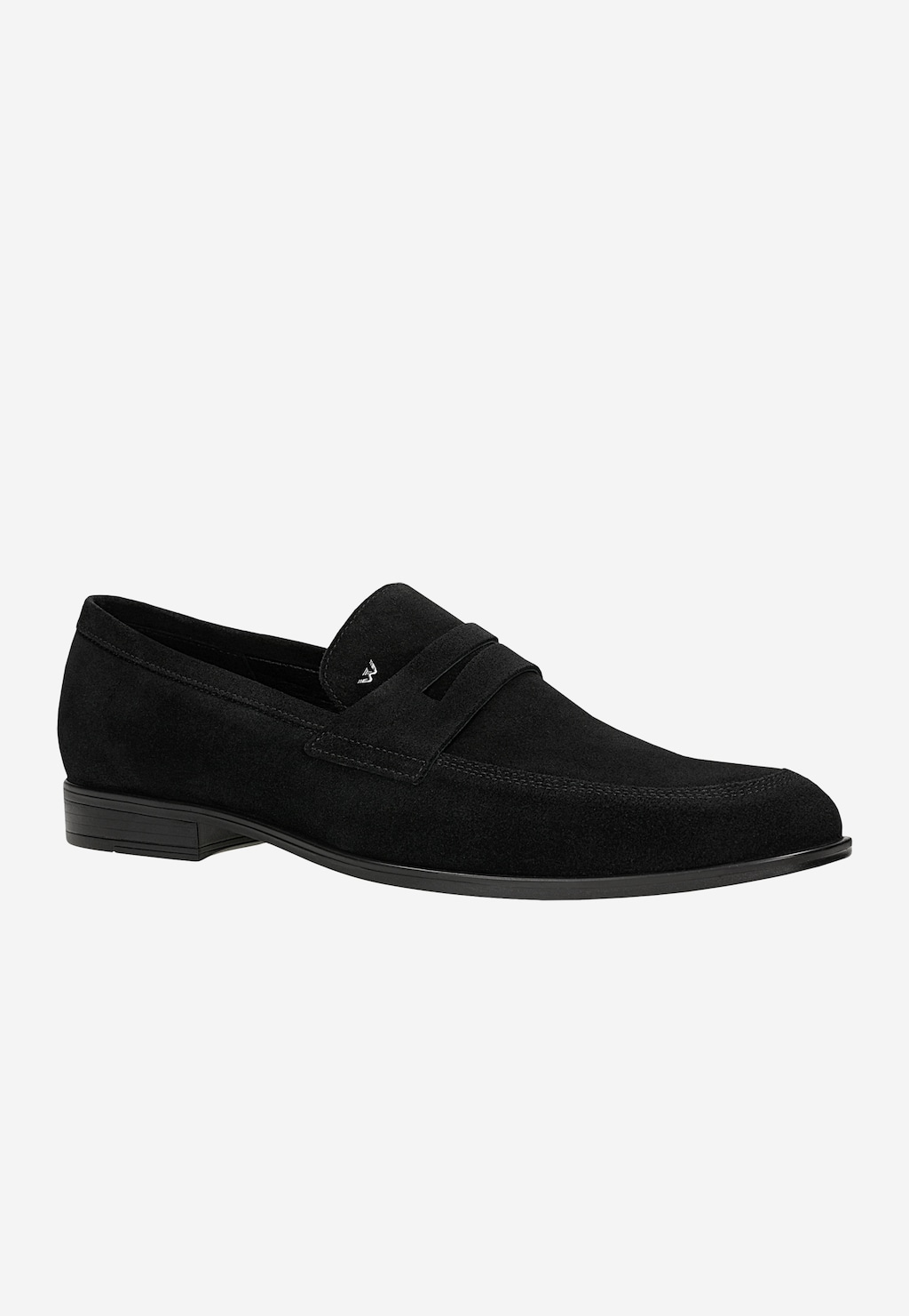 Czarne mokasyny męskie penny loafers 10294-61 Widok 2