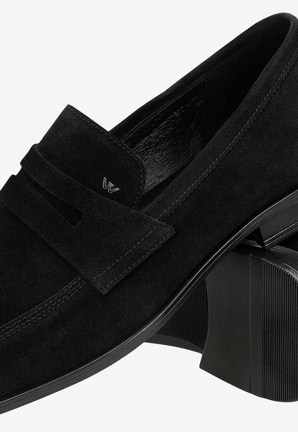 Czarne mokasyny męskie penny loafers 10294-61 Widok 6