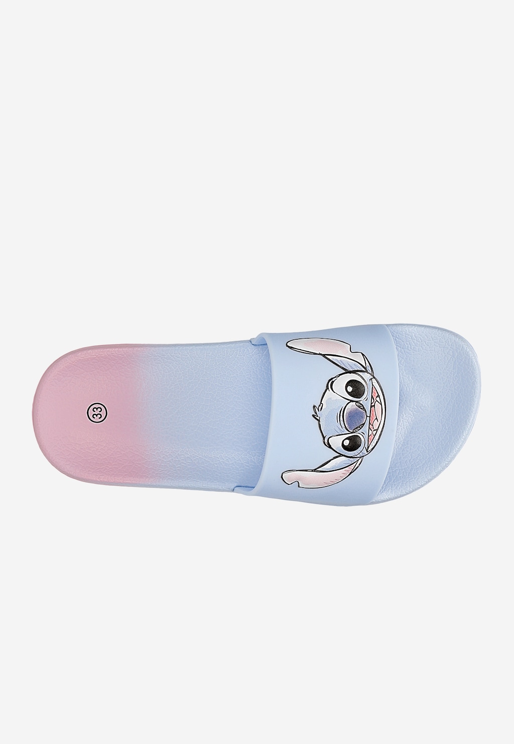 Gumowe klapki ombre Stitch różowo-niebieskie BARTEK 85202-16 Widok 4