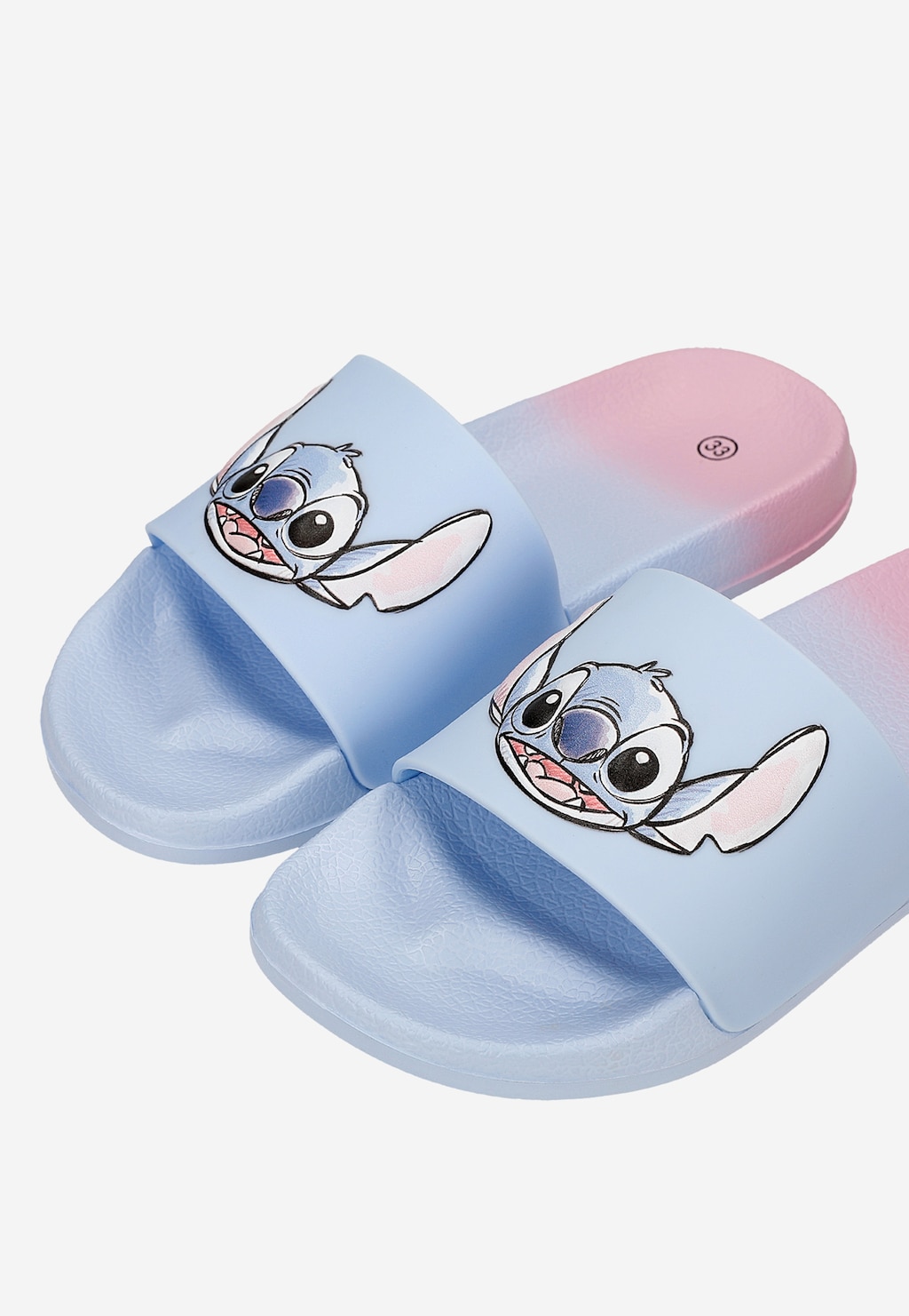 Gumowe klapki ombre Stitch różowo-niebieskie BARTEK 85202-16 Widok 7