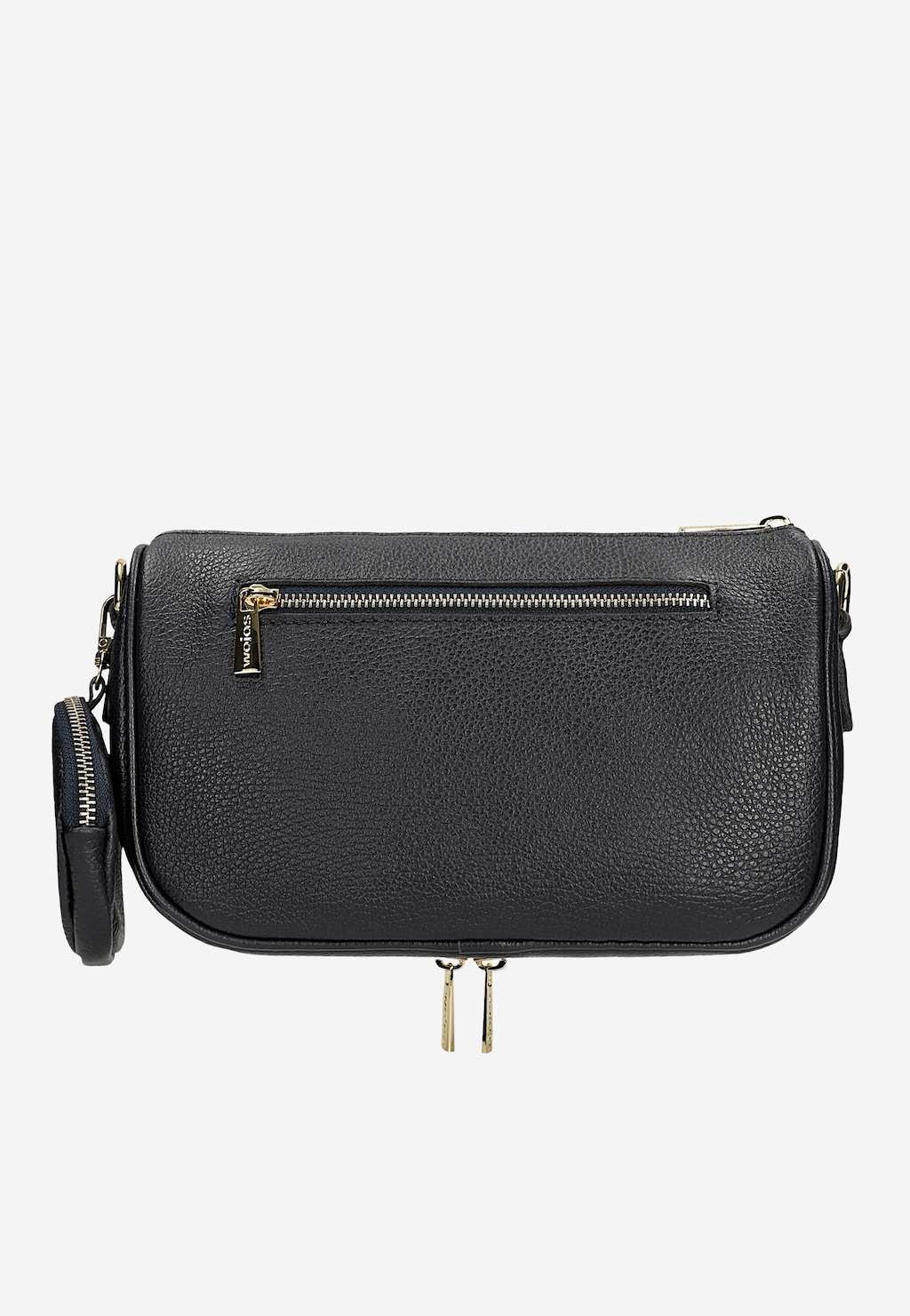 Mała granatowa torebka damska z odpinaną kieszenią 80476-56 Widok 3