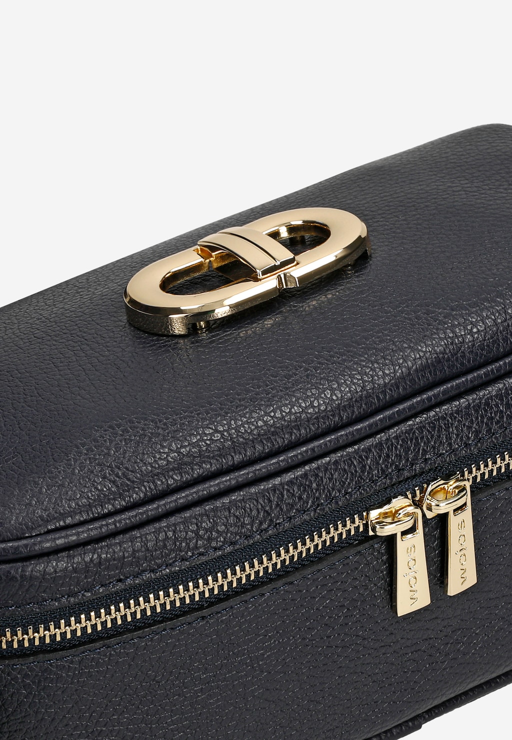 Mała granatowa torebka damska z odpinaną kieszenią 80476-56 Widok 7