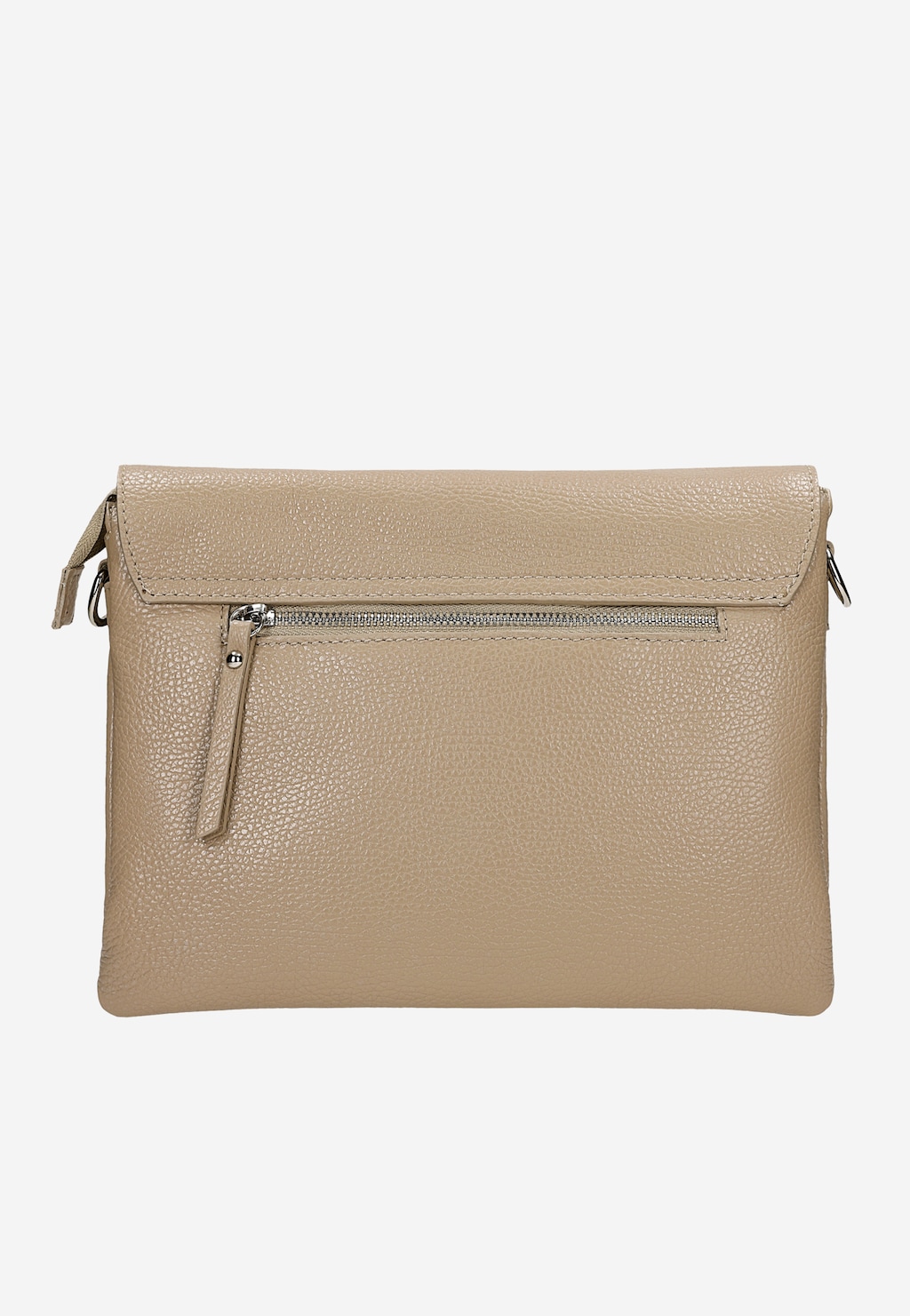 Beżowa torebka damska ze skóry licowej 80475-54 Widok 3