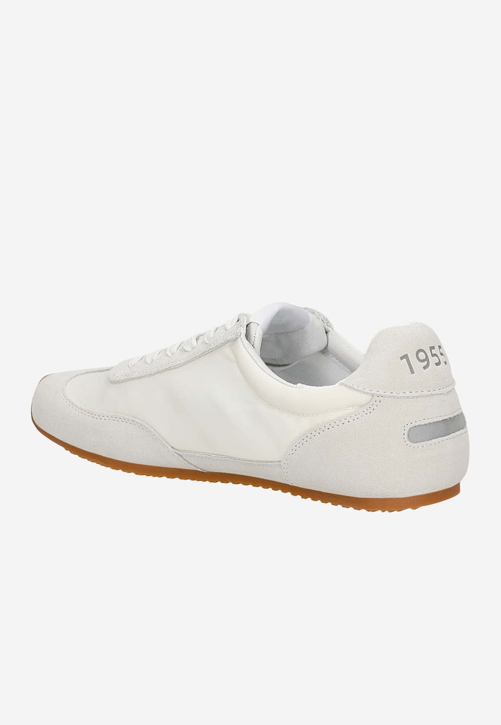 Białe sneakersy RELAKS na płaskiej podeszwie R34209-89 Widok 3